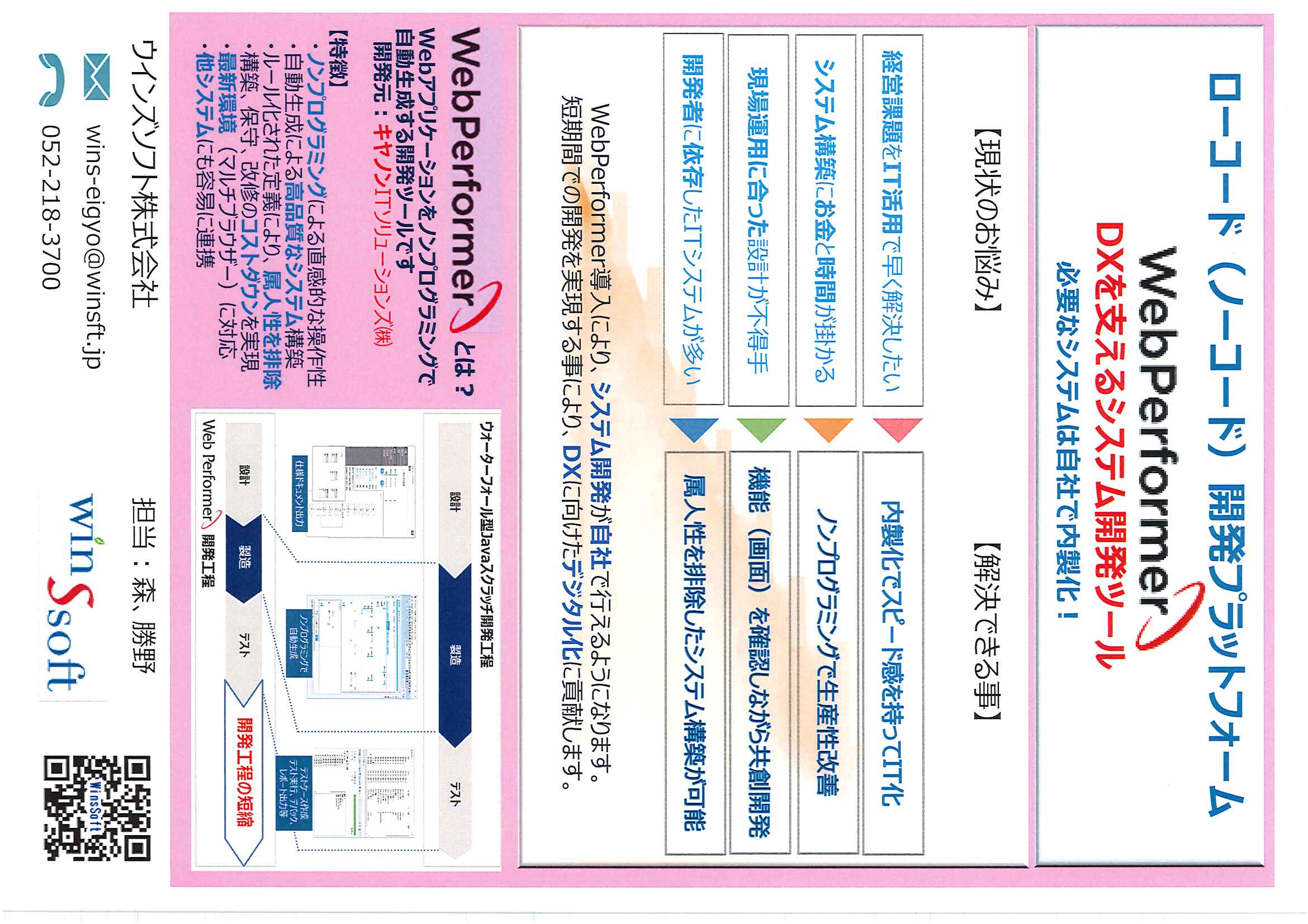 Webperformerでの開発の仕方動画を公開しました ウインズソフト株式会社 1 ページ目